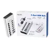 Hub USB 3.2 Gen1 7 poorten USB-A/C, aan-/uitschakelaar