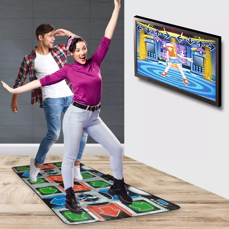 Mad Monkey Retro Dance mat voor 2 spelers 110 songs