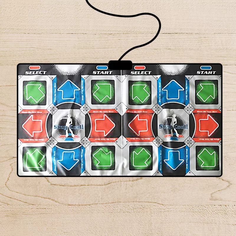 Mad Monkey Retro Dance mat voor 2 spelers 110 songs