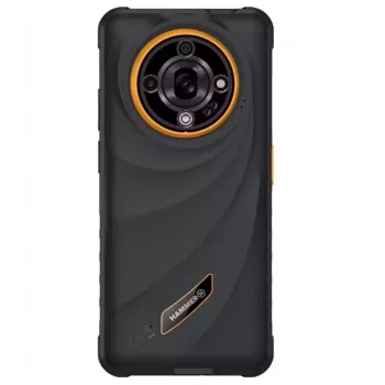 Hammer Iron 6 | oranje | 6,56 inch | IPS | 1612 x 720 pixels | Mediatek | Dimensity 6300 | intern RAM 6 GB | 128 GB | microSD | dual SIM | 4G | 5G | resolutie hoofdcamera 64 MP