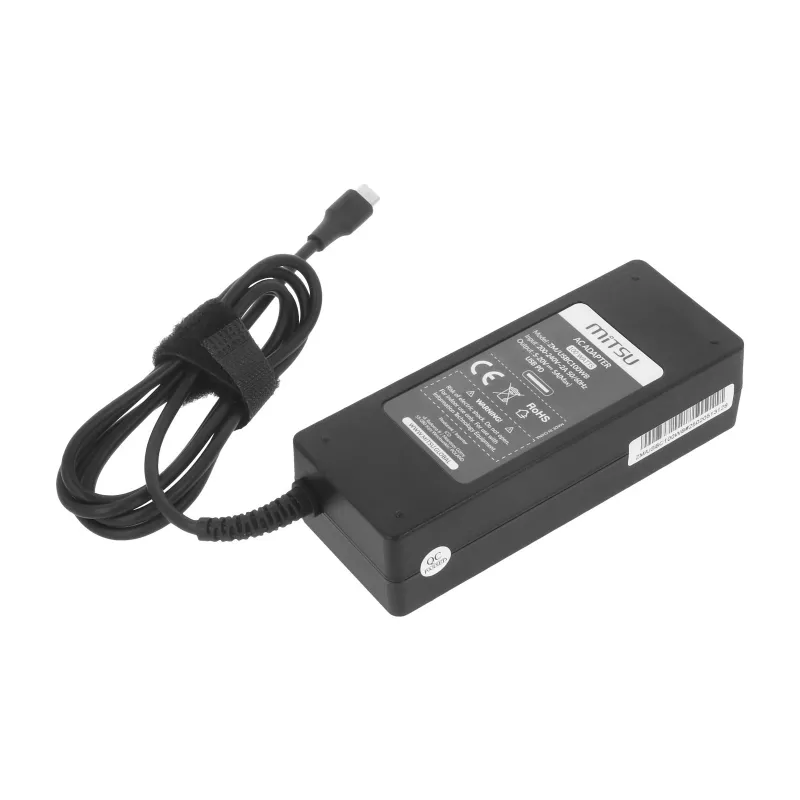 Laptopvoeding-adapter 100W USB Type-C USB-C 5V-9V-12V-15V/3A, 20V/5A PD