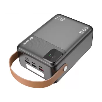 Tracer 47826 Prime-V8 80000mAh QC22.5W+PD20W powerbank, zwart