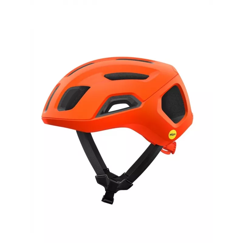 POC Ventral Air MIPS fietshelm, fluorescerend oranje mat, maat S (50-56 cm)
