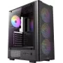 ANTEC VX-310 ARGB ATX, Micro-ATX, ITX mid tower gaming pc-behuizing, zwart (0-761345-10232-2)