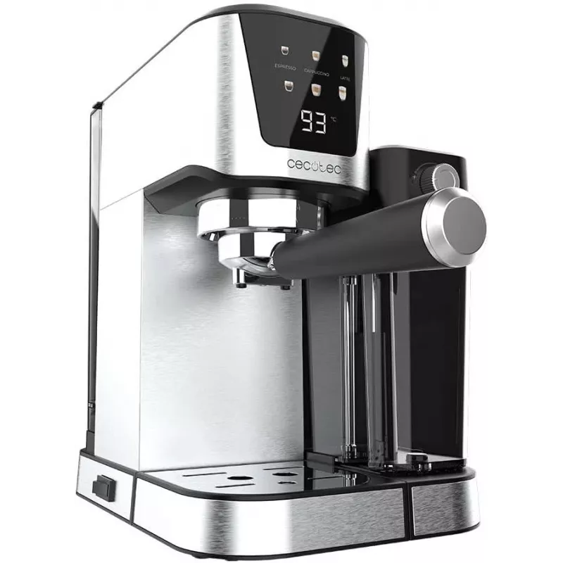 Cecotec koffiemachine | Power Espresso 20 Cream | pompdruk 20 bar | geïntegreerde melkopschuimer | halfautomatisch | 1350 W