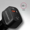 AXAGON PWC-PQ38 38W autolader 2x poort USB-A+C