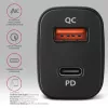 AXAGON PWC-PQ38 38W autolader 2x poort USB-A+C
