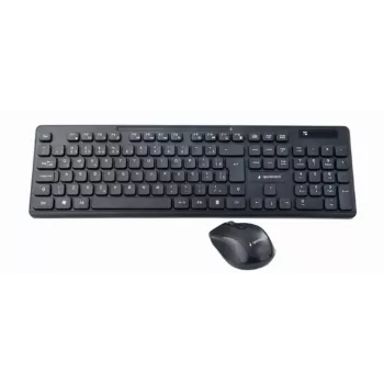Gembird KBS-WCH-03 draadloze toetsenbord-muisset, zwart