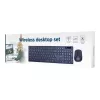 Gembird KBS-WCH-03 draadloze toetsenbord-muisset, zwart