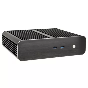 Akasa Euler S ventilatorloze Thin-Mini-ITX-behuizing, OEM – zwart