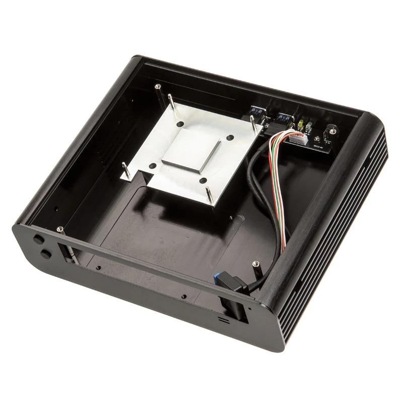 Akasa Euler S ventilatorloze Thin-Mini-ITX-behuizing, OEM – zwart