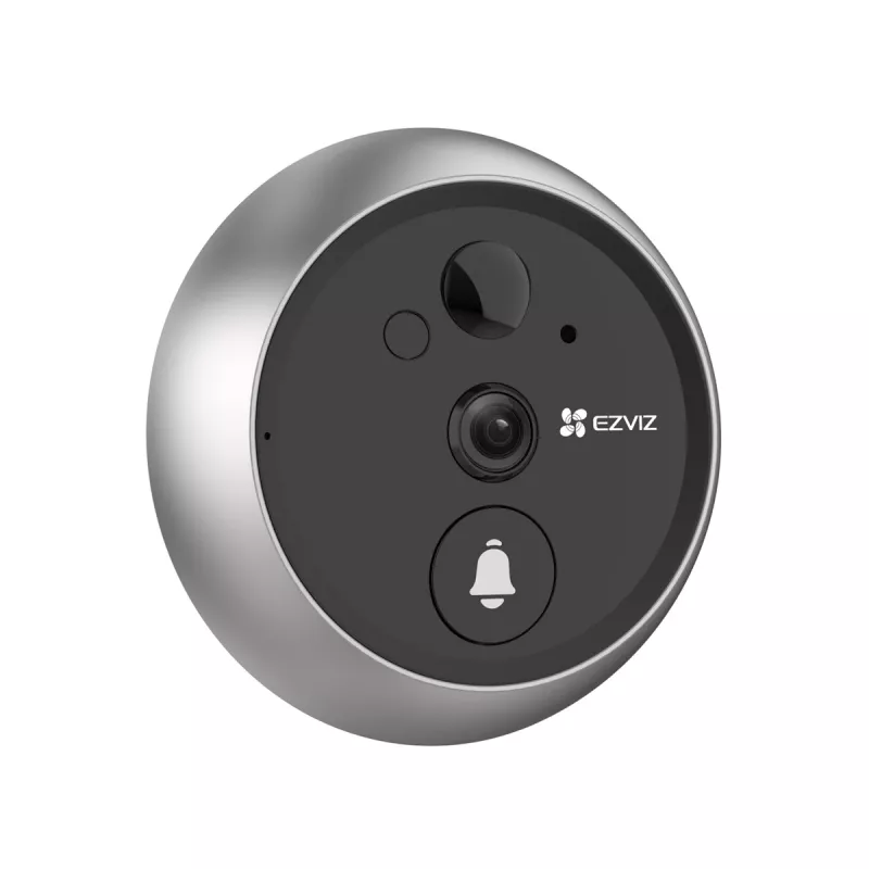 EZVIZ DP2 2K videodeurbel 3 MP 10,9 cm (4.3) zilver