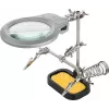 Goobay 51226 soldeerbout-/station-accessoire 1 stk. houder met loep