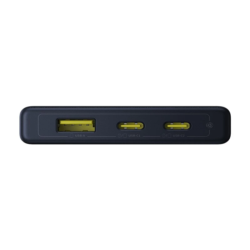 Baseus P10076801123-00 lithium-ion-polymeer powerbank 10000 mAh zwart