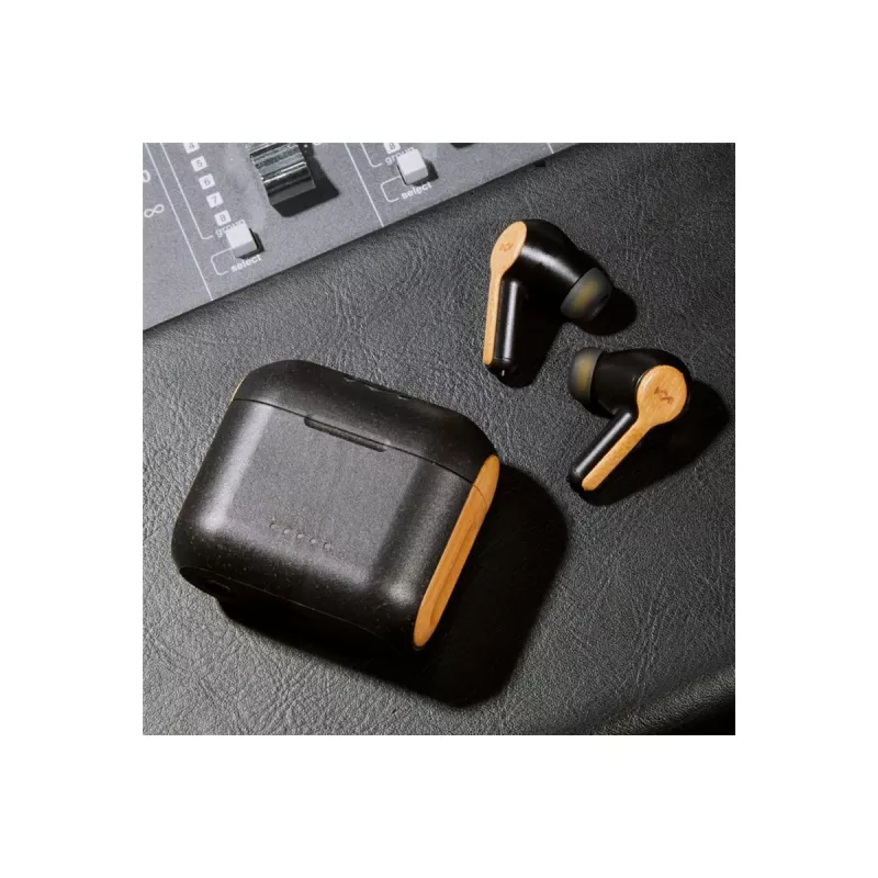 Marley Rebel True earbuds ingebouwde microfoon, in-ear, draadloos, Signature zwart