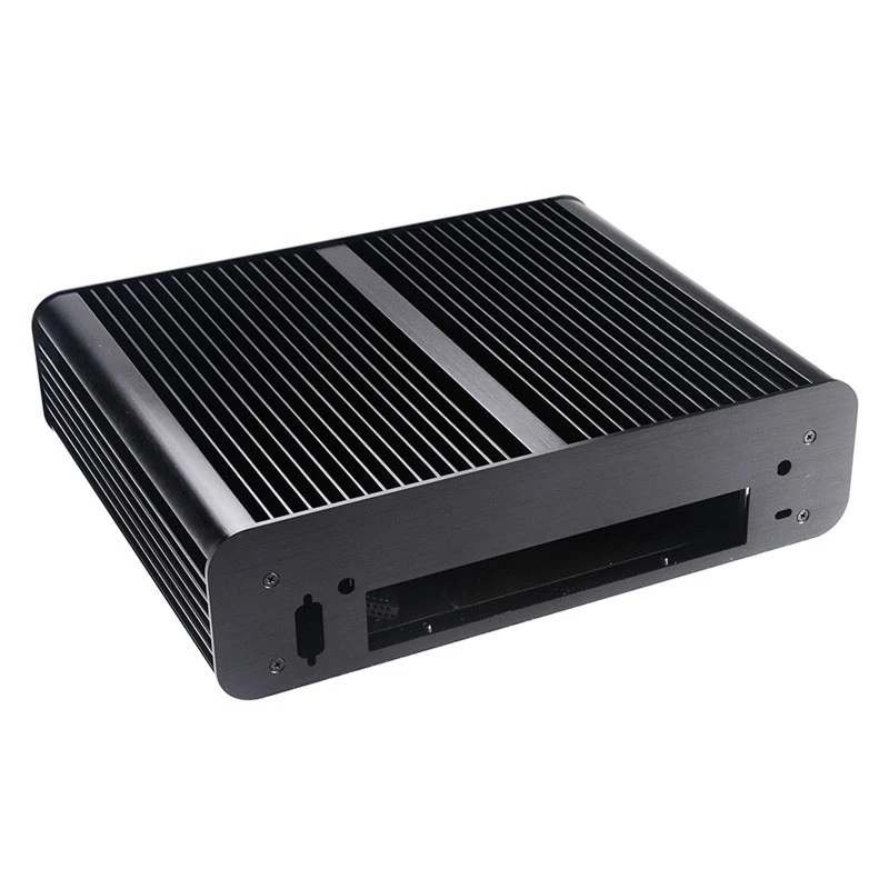 Akasa Euler TX Plus Intel LGA1700 aluminium ventilatorloze Thin mini-ITX behuizing - behuizing