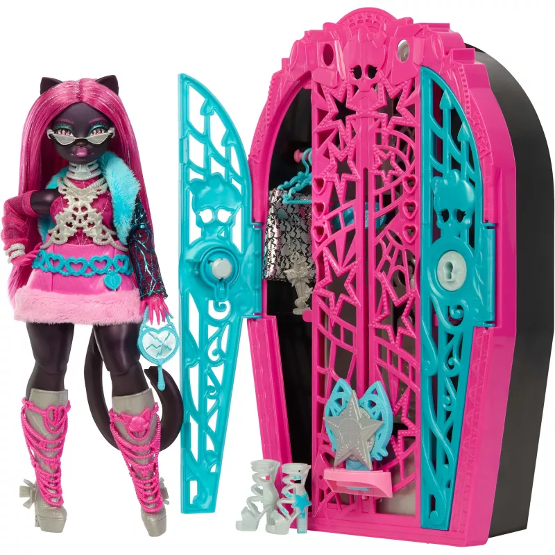 Monster High pop Catty Zwart