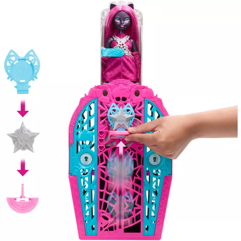 Monster High pop Catty Zwart