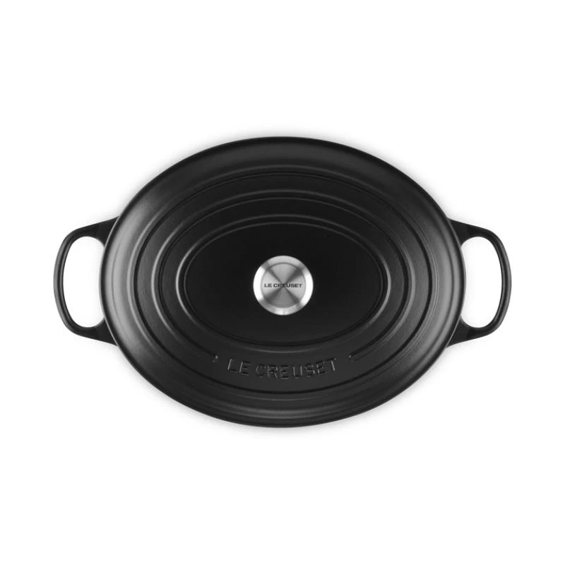 Le Creuset Signature braadpan ovaal 35 cm zwart (21178350000430)
