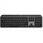 Logitech Master Series MX Keys S voor Mac - toetsenbord - volledig formaat - verlicht - draadloos - Bluetooth LE - AZERTY - Frans - Space-Grijs (920-011625)