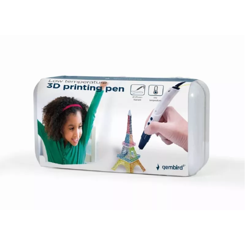 Gembird 3D-printpen voor lage temperatuur | Wit