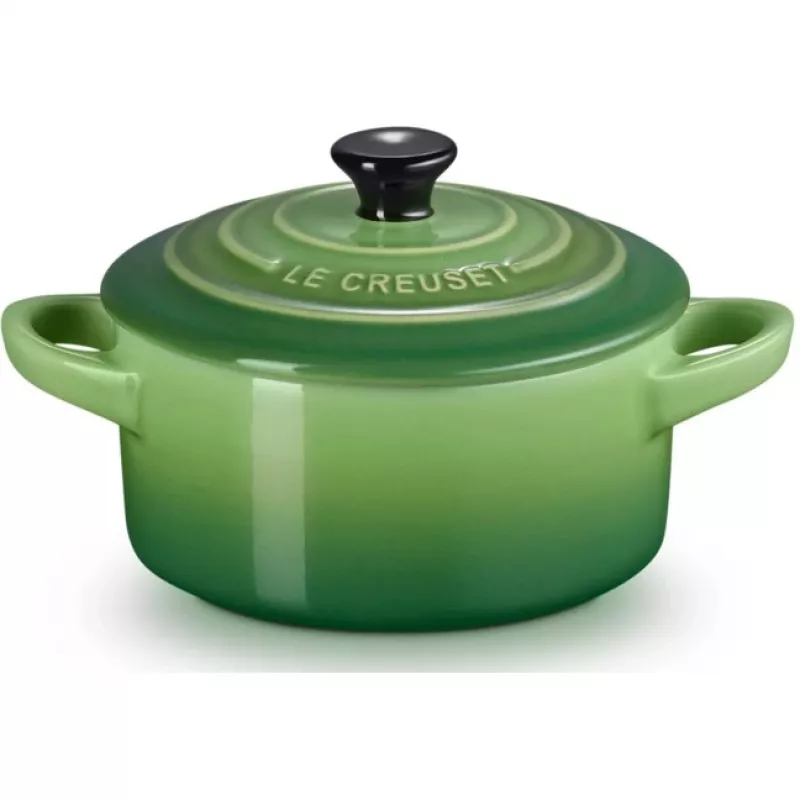 Le Creuset mini cocotte 10x5cm bamboegroen (71901104080100)