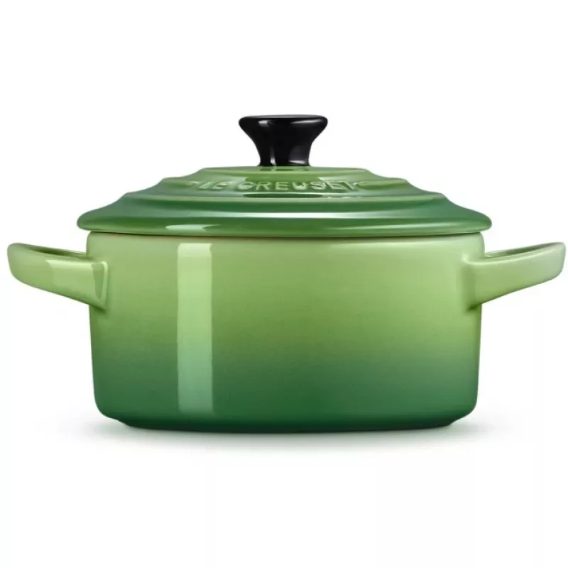 Le Creuset mini cocotte 10x5cm bamboegroen (71901104080100)