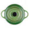 Le Creuset mini cocotte 10x5cm bamboegroen (71901104080100)