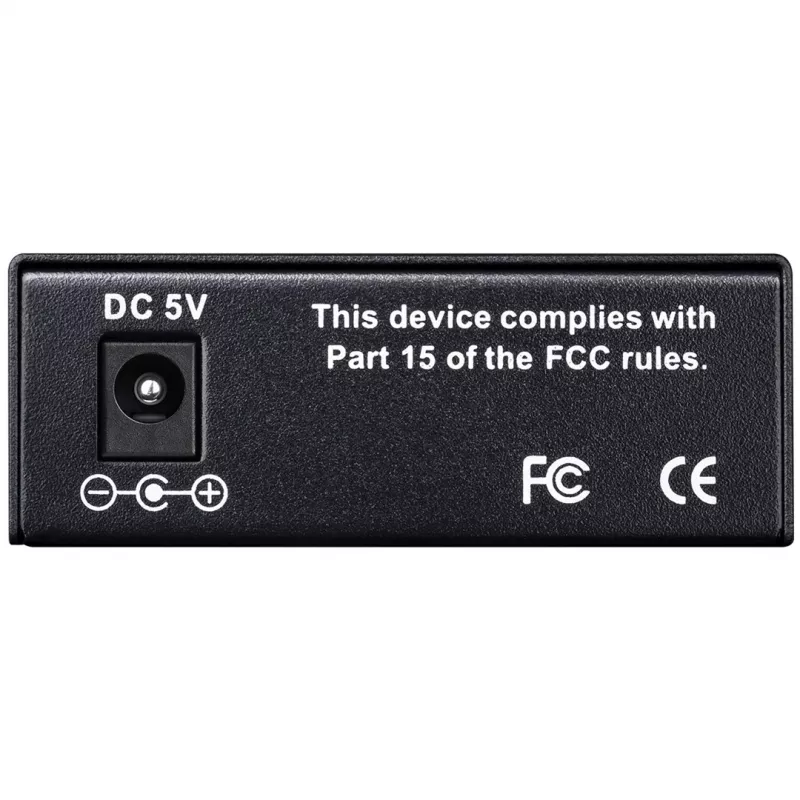 Cudy MC100SA-20 netwerk-mediaconverter 100 Mbit/s 1310 nm singlemode zwart
