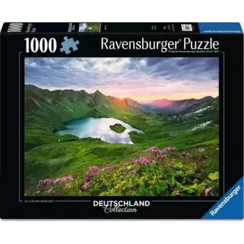 Puzzel Germany Collection - Allgäuer Bergsee (1000 stukjes)