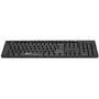 GCQ CleanType Easy Basic - toetsenbord – kunststof, voor medische omgevingen – wasbaar – USB – QWERTY – VS – zwart