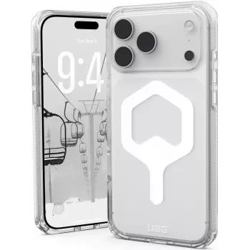 UAG Urban Armor Gear Plyo MagSafe hoes | Apple iPhone 17 Pro Max | ice (transparant)/wit | 114530114341 (114530114341)