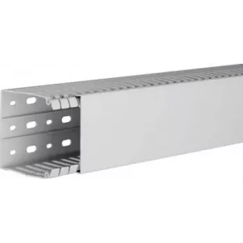 Hager draadgoot (L x B x H) 2000 x 80 x 80 mm HA780080 1 st. lichtgrijs (HA780080)