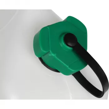 Waterkan 10L (wit/transparant, met aftapkraan)