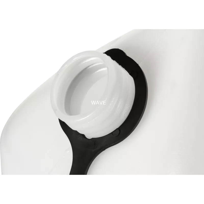 Waterkan 10L (wit/transparant, met aftapkraan)