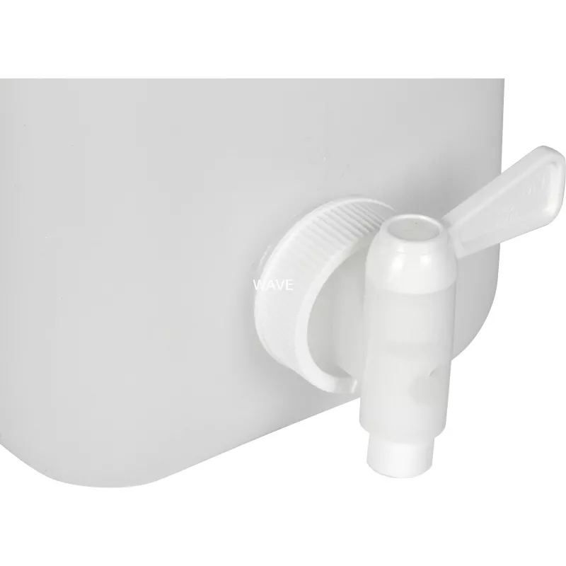 Waterkan 10L (wit/transparant, met aftapkraan)
