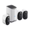 N1 Baseus 2K outdoorcamera set 3-pack (wit)