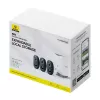 N1 Baseus 2K outdoorcamera set 3-pack (wit)