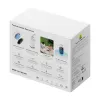 N1 Baseus 2K outdoorcamera set 3-pack (wit)