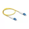 Delock glasvezelkabel LC-duplex naar LC-duplex singlemode OS2 hoekbaar 1 m