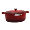Le Creuset Signature braadpan ovaal 35 cm Kersrood (21178350602430)