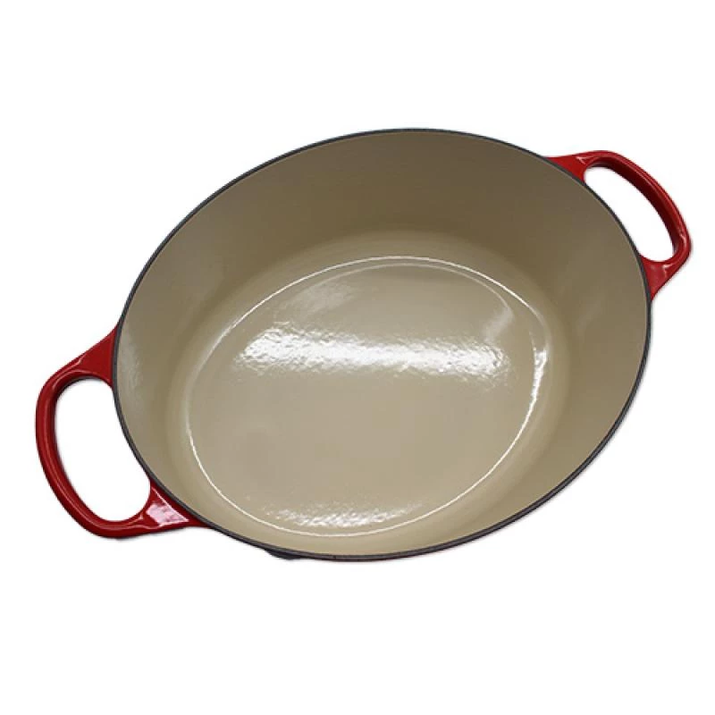 Le Creuset Signature braadpan ovaal 35 cm Kersrood (21178350602430)