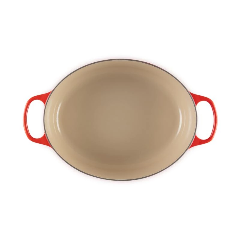 Le Creuset Signature braadpan ovaal 35 cm Kersrood (21178350602430)
