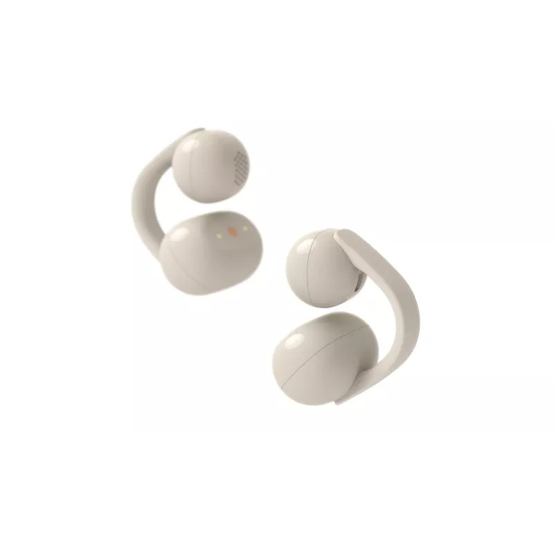 Sony | earbuds | LinkBuds WF-LC900 Clip | Bluetooth | open-ear | draadloos | greige