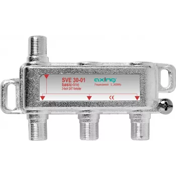 Axing SVE 30-01 accessoire voor connectiviteit zilver