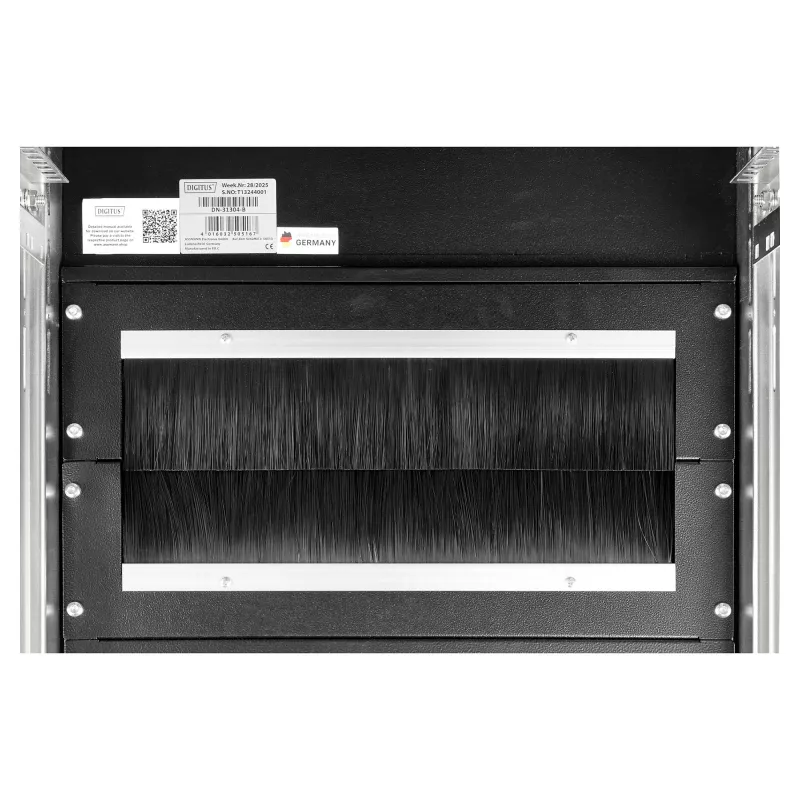 42HE serverkast Unique Server-N 2053x800x1200mm zwart.