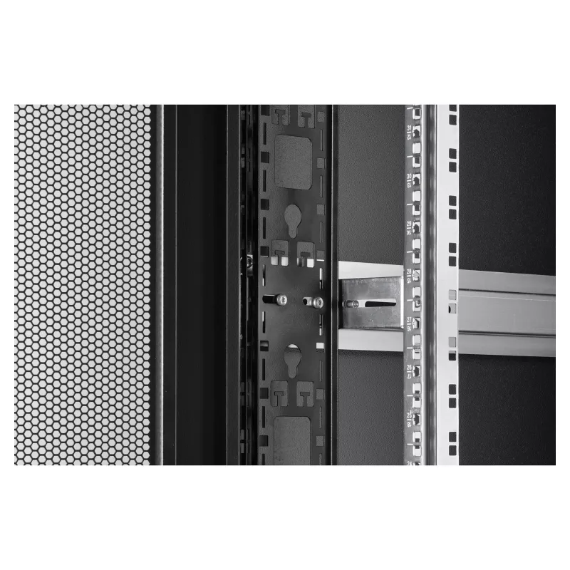42HE serverkast Unique Server-N 2053x800x1200mm zwart.