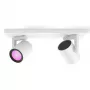 Philips Hue White&Col. Amb. Argenta Spot 2vlgs. wit 2x4,2W.