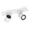 Philips Hue White&Col. Amb. Argenta Spot 2vlgs. wit 2x4,2W.