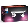 Philips Hue White&Col. Amb. Argenta Spot 2vlgs. wit 2x4,2W.